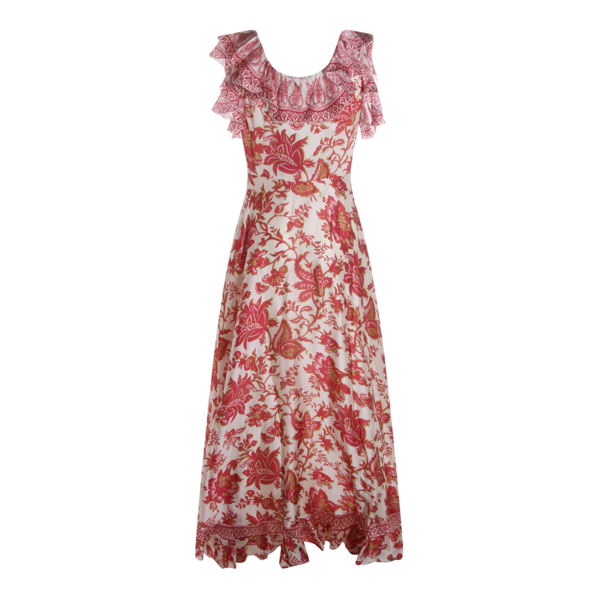 Flowing Dress with Patterns