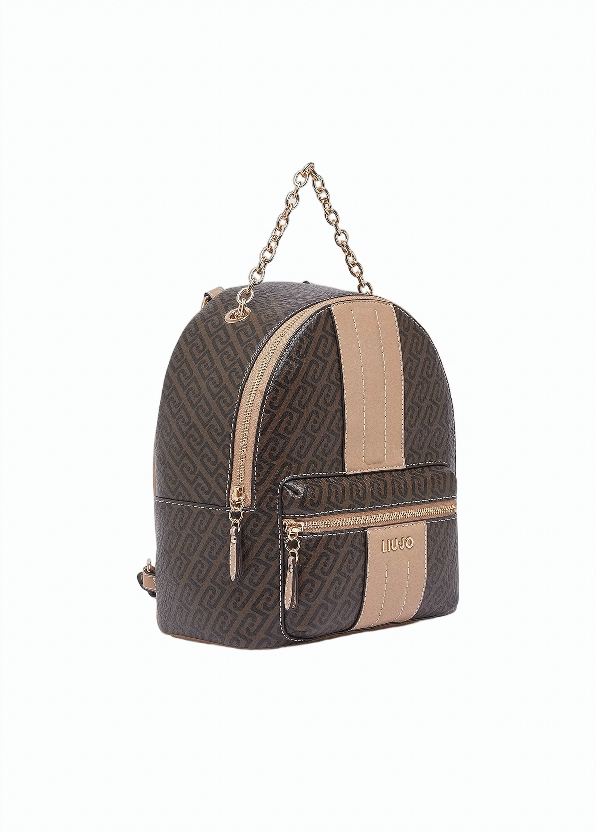 Drummed Print Backpack