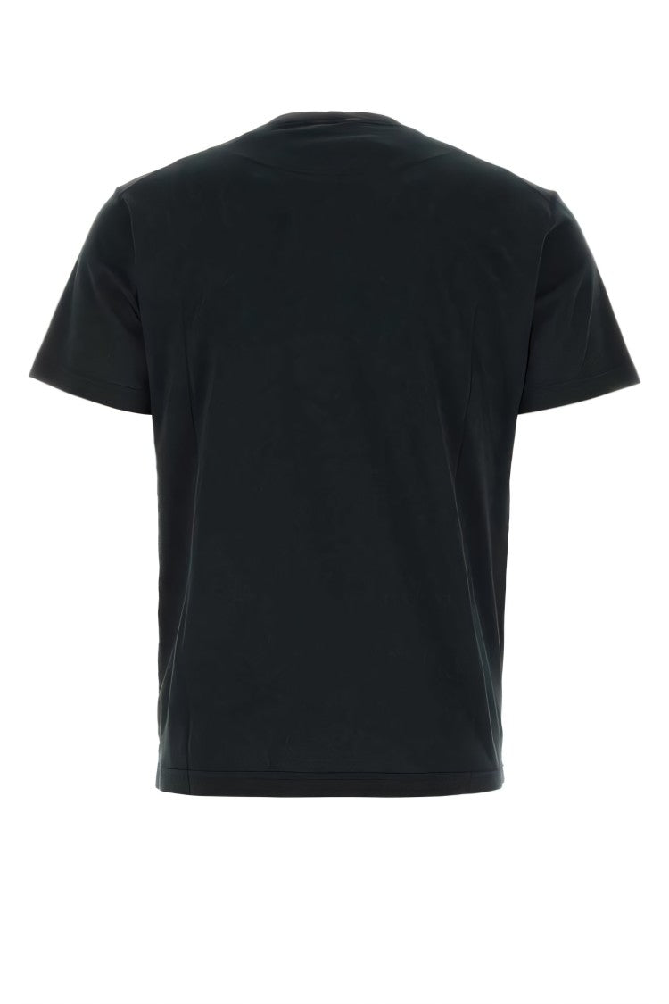 Fitted Black Cotton T-Shirt