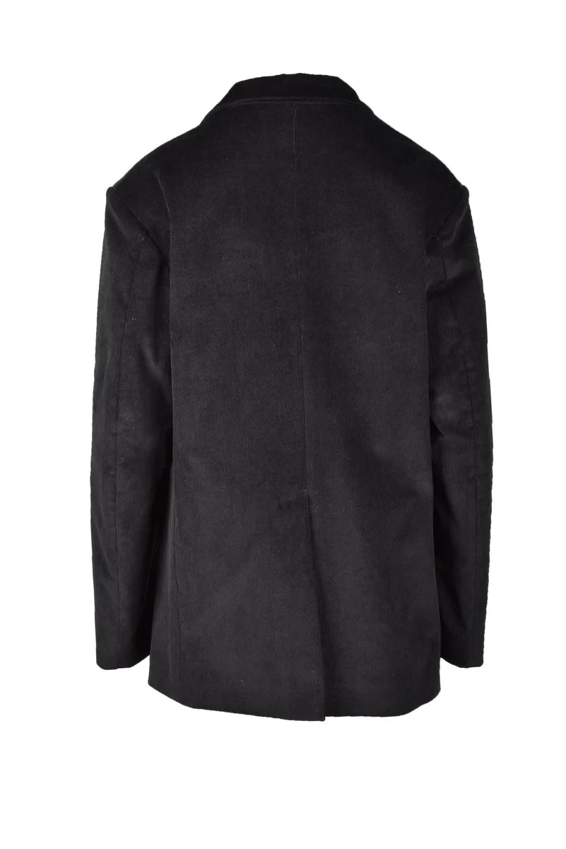 Tailored Black Jacket with Classic Lapel