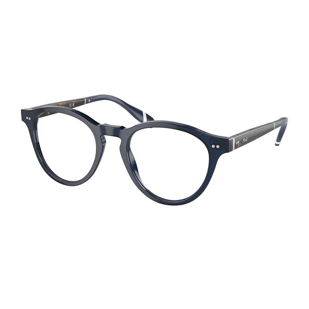 Ph2268 Pantos-Shaped Translucent Blue Acetate Sunglasses
