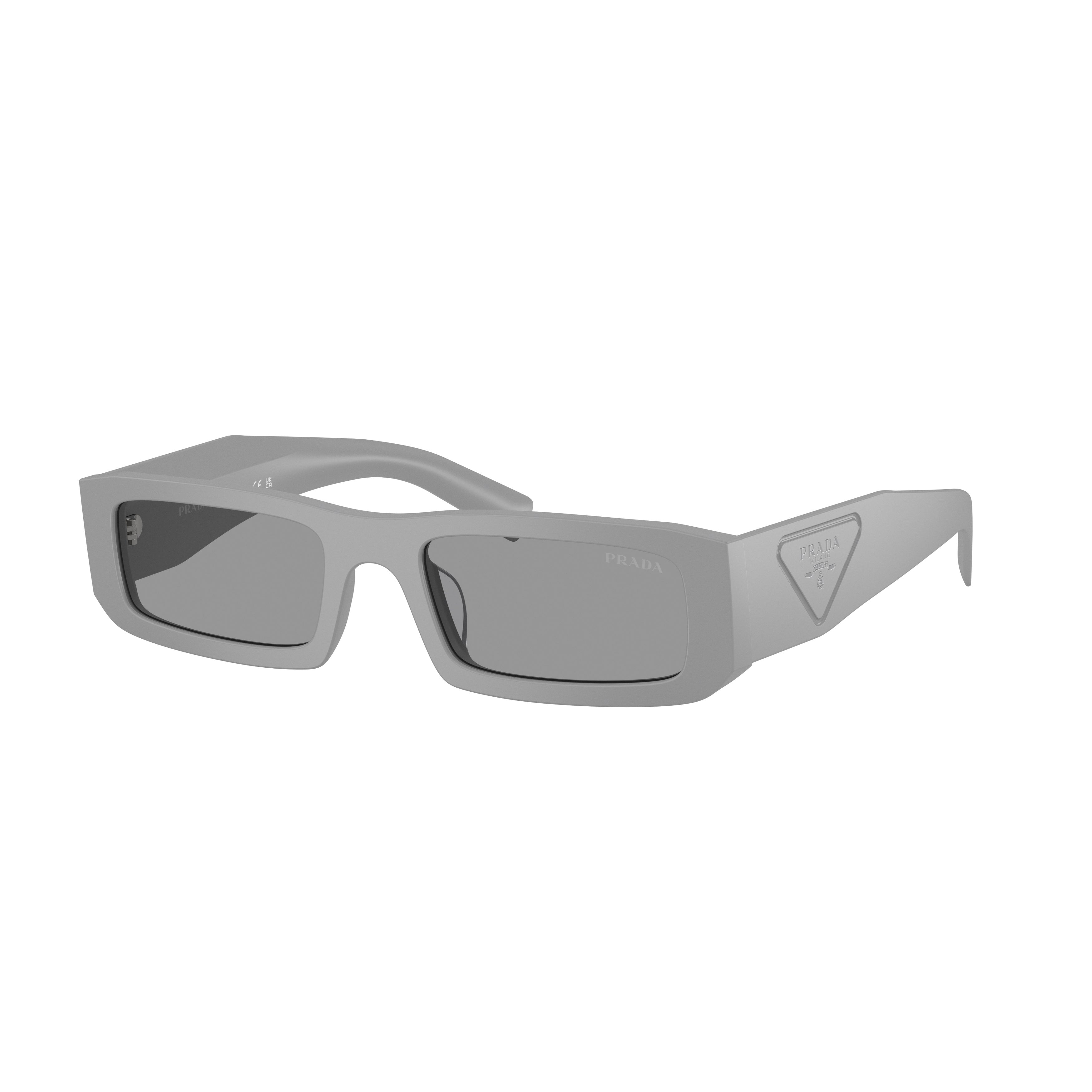 0pr D09sd Bold Rectangular Acetate Sunglasses