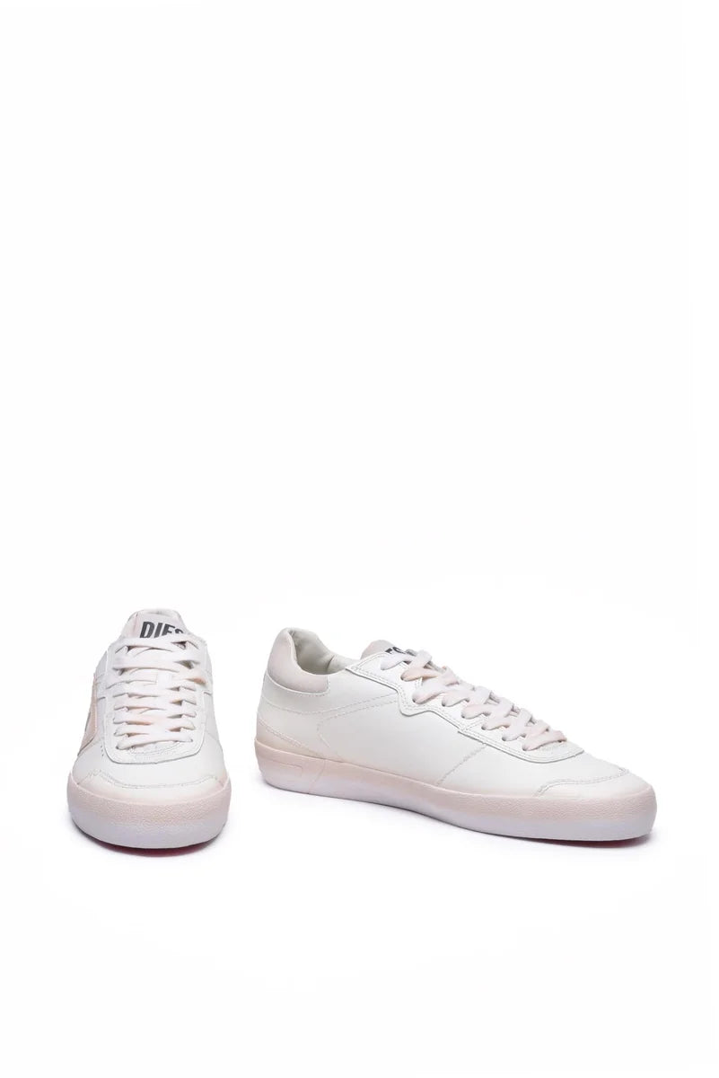 Leather Sneakers - White