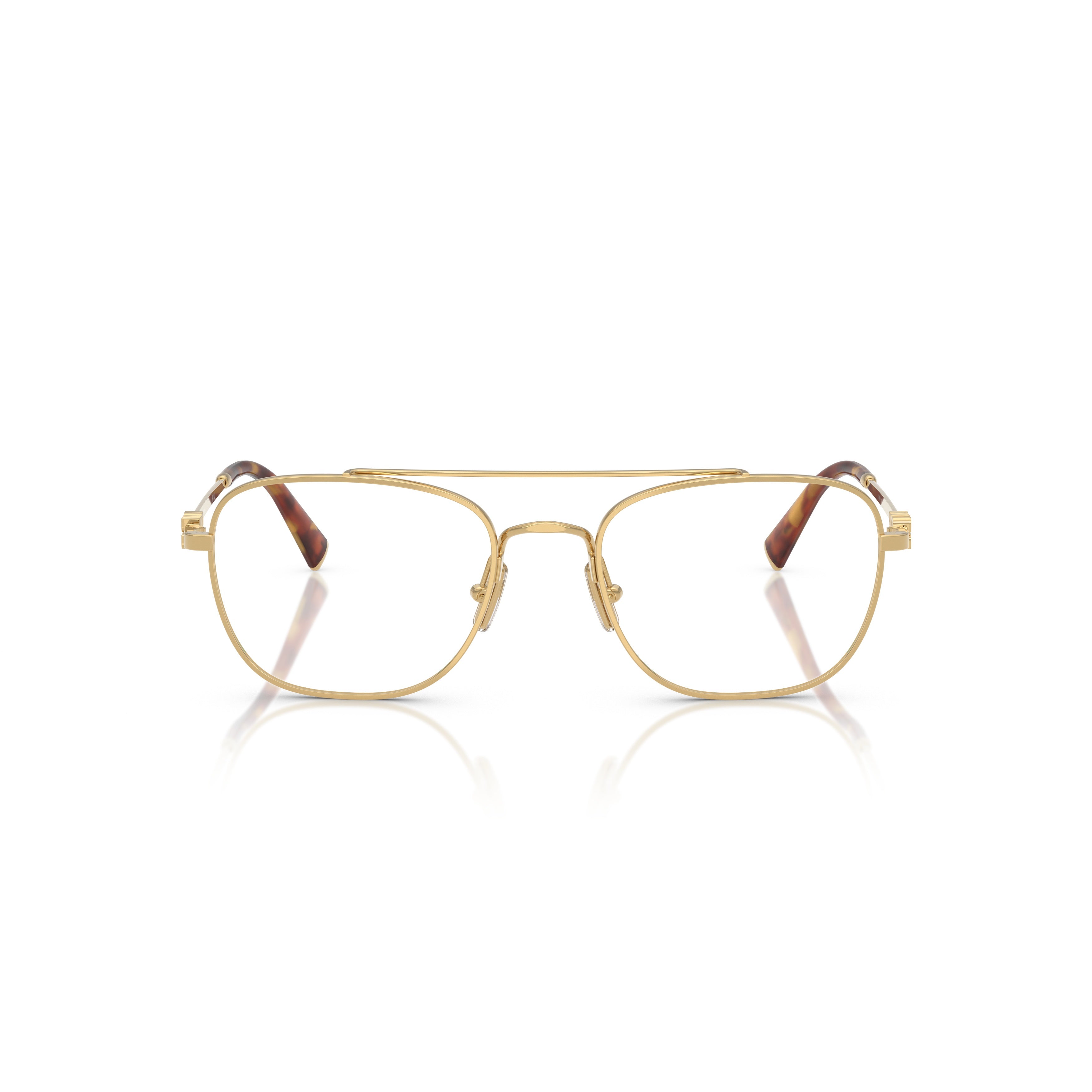 0mu 51wv Gold Finish Metal Sunglasses