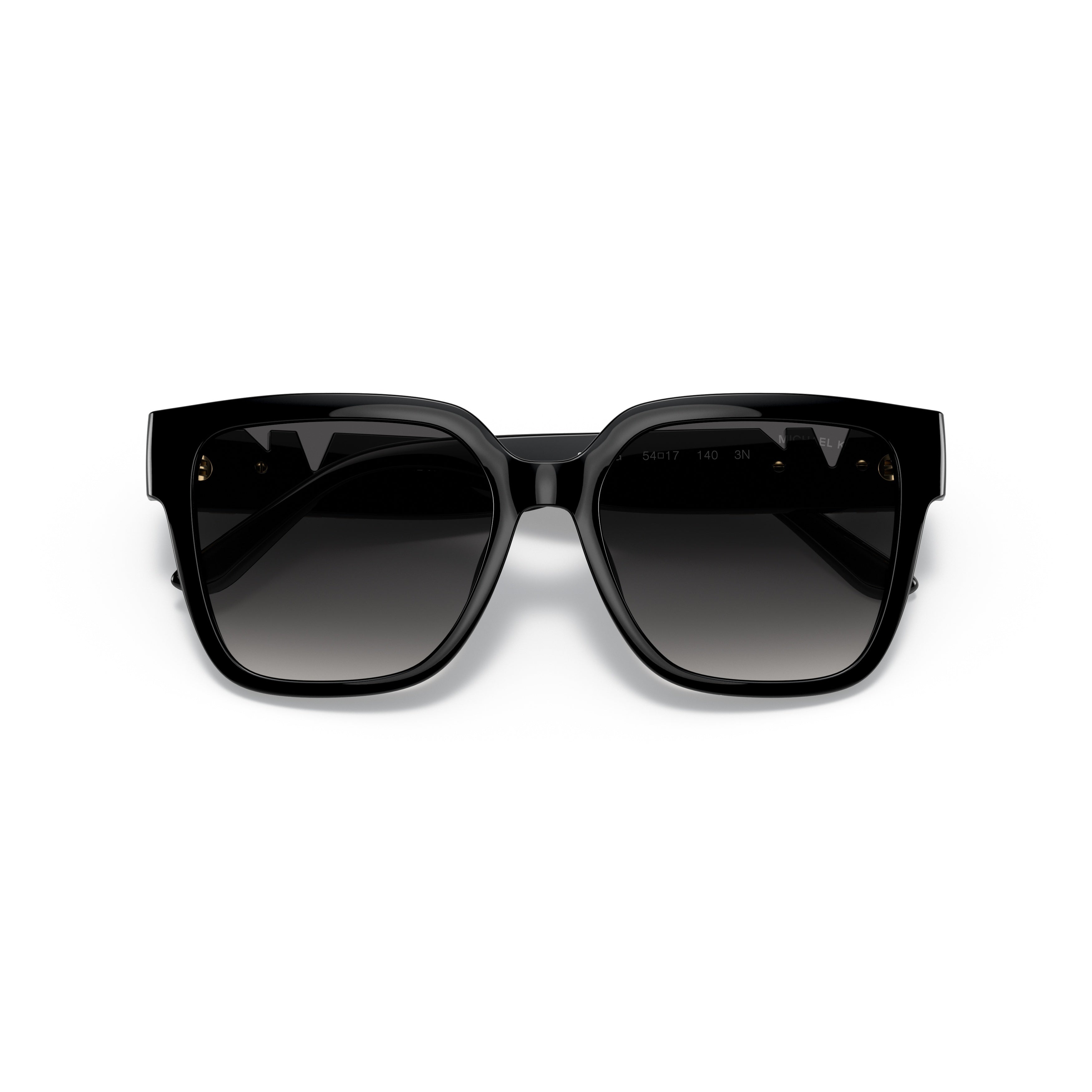 0mk2170u Oversized Square Frame Sunglasses with Glossy Finish