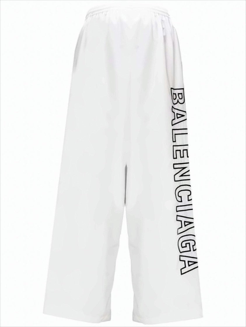 Wide-Leg Casual Pants