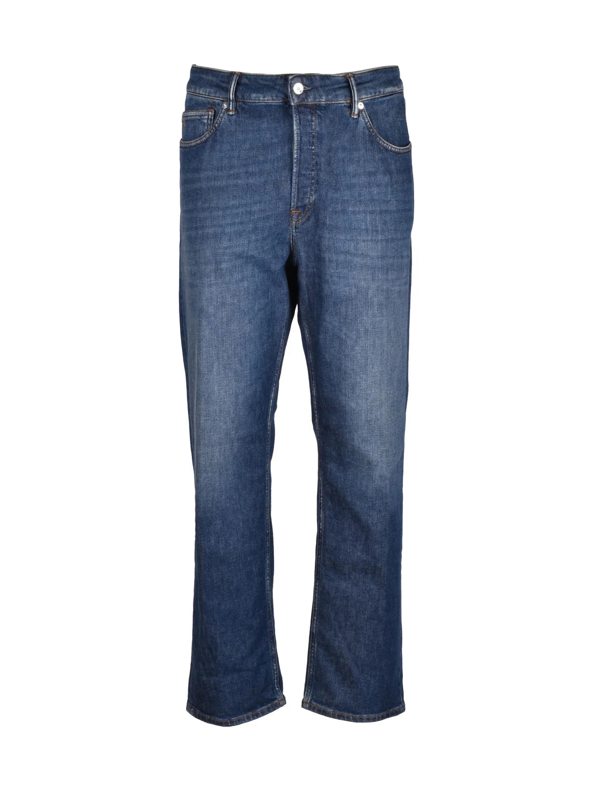 Blue Asthor Relax Slim Cotton Elastane Jeans