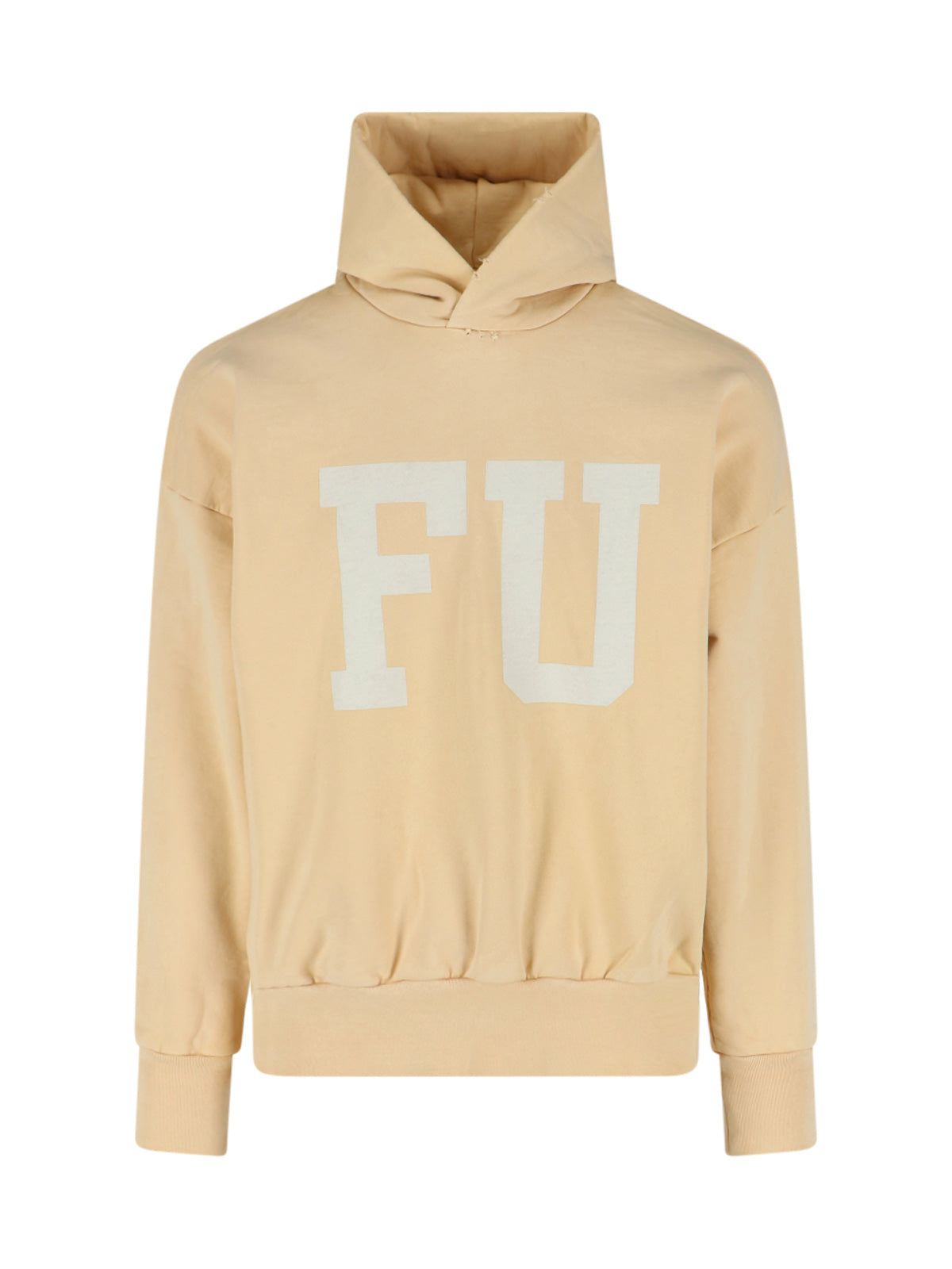 "Educate The Young" Hoodie, Yellow Cotton