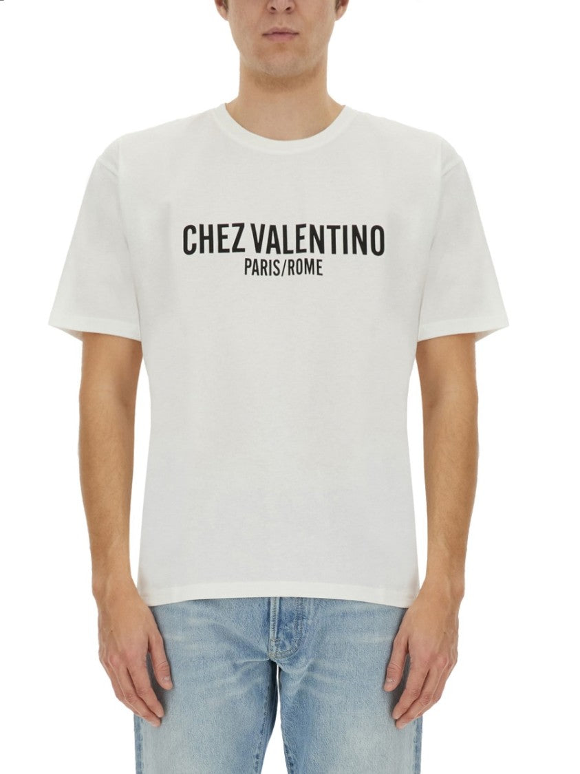 Cotton T-Shirt With Print