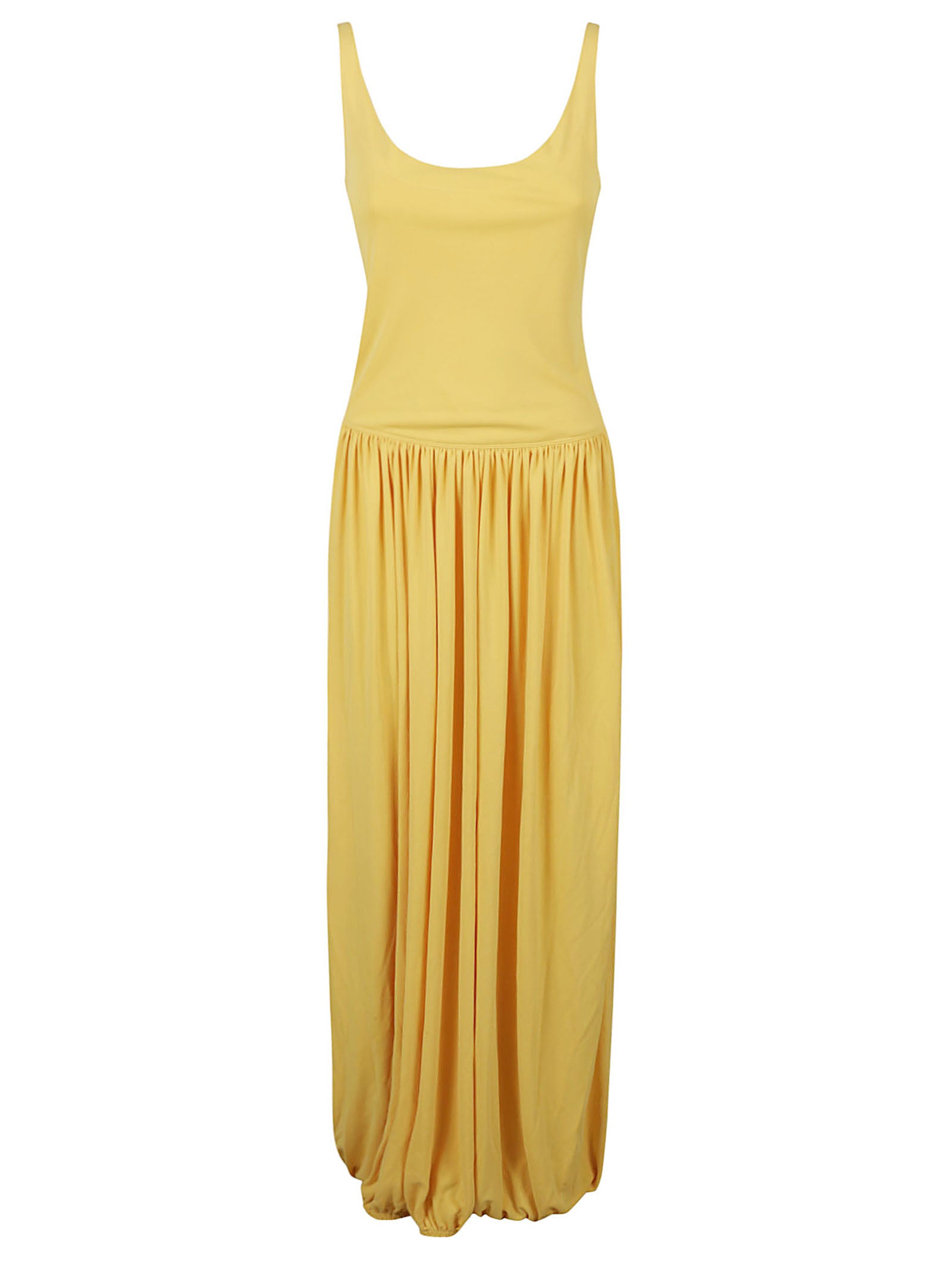 Scoop Neck Sleeveless Maxi Dress