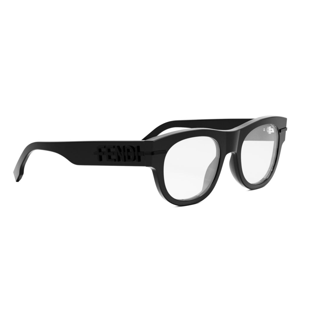 Fe50078i Bold Rectangular Acetate Sunglasses