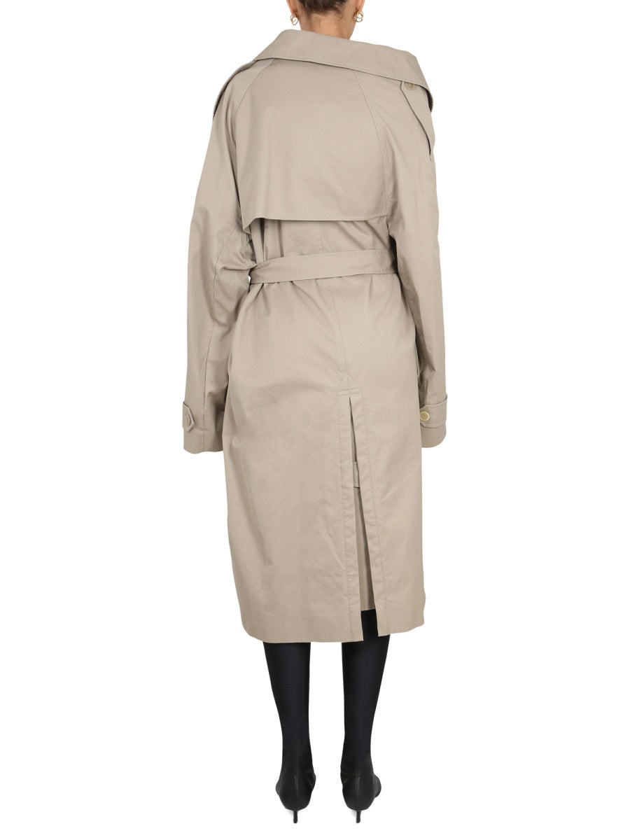 "Off The Shoulder" Trench