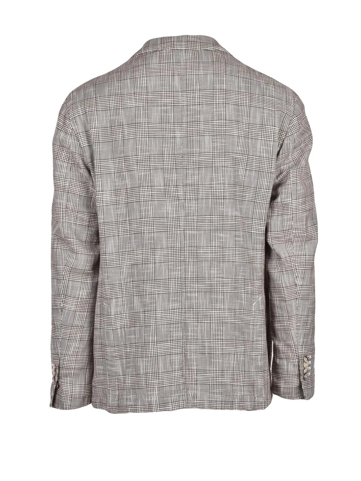 Round Jacket Cotton/Silk - Grey