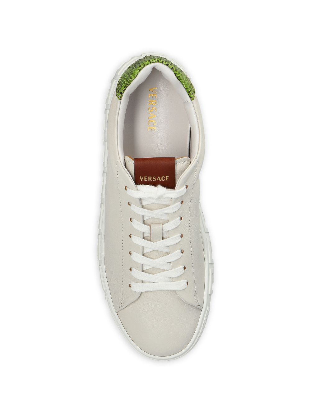 Low-Top Sneakers With Silk And Nylon Upper
