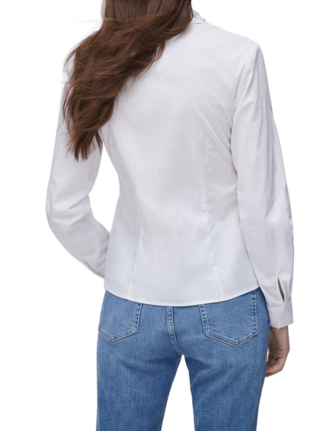 Slim-Fit Jewel-Embellished Poplin Shirt