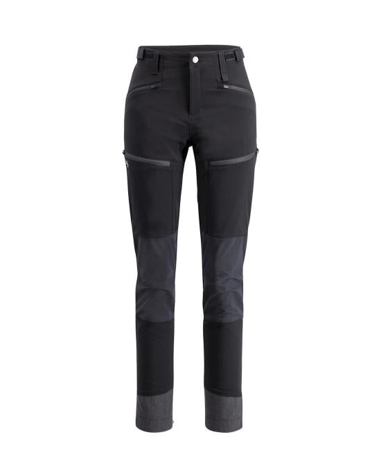 Straight Fit Pants With Functional Pockets And Reinforced Knee Patches