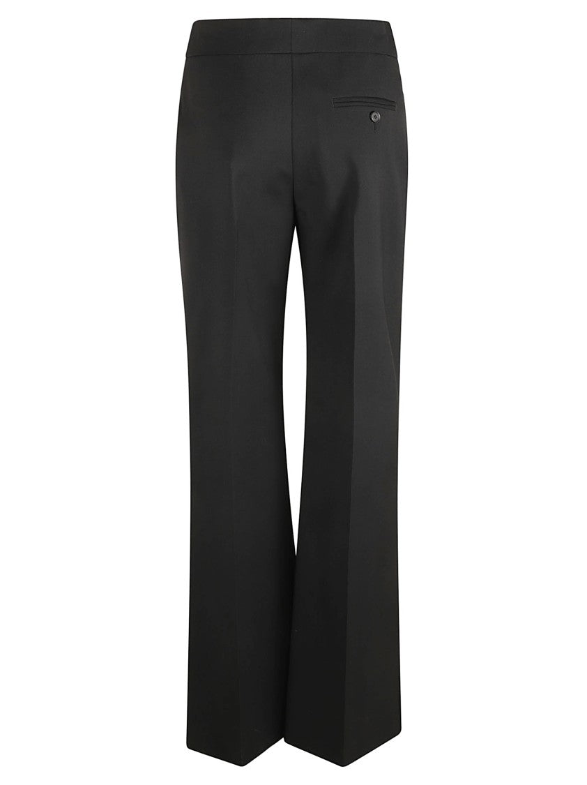 Tailored Black Trousers With High Waist