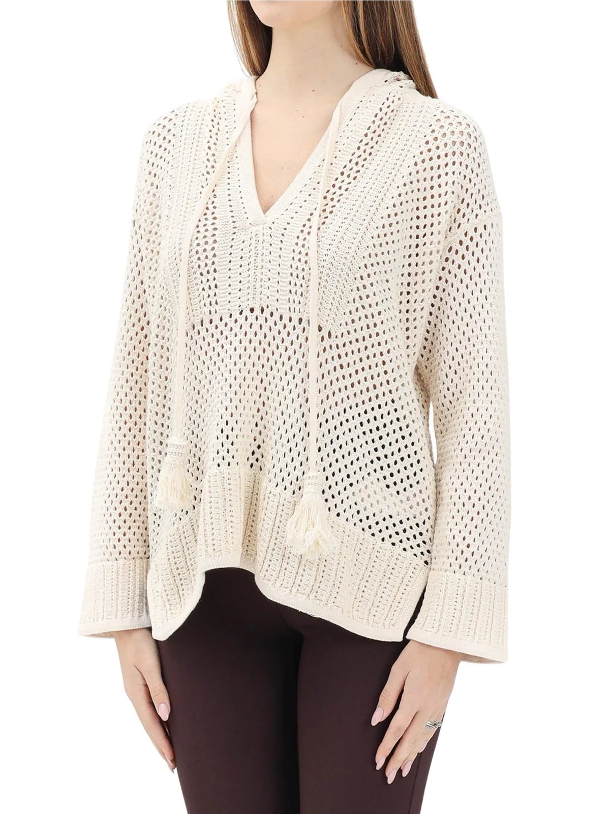 Akep Tricot Knit - White