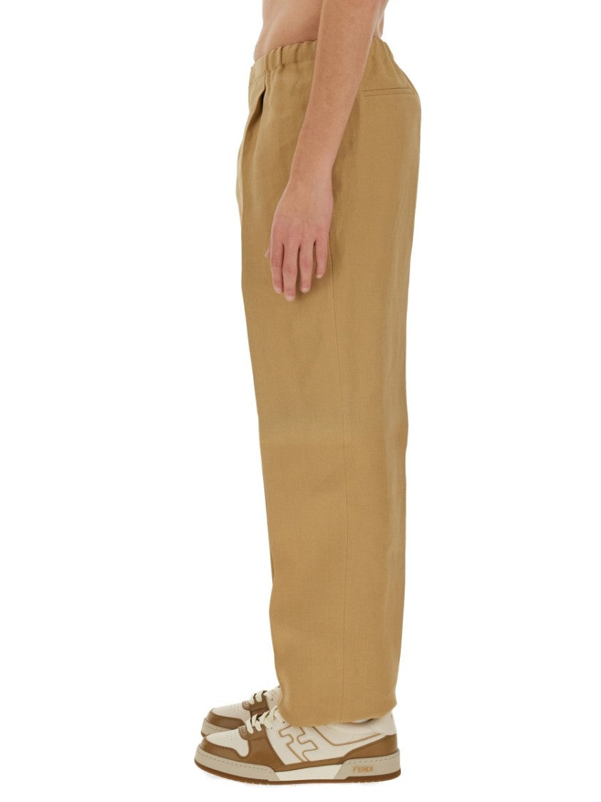 Relaxed Fit Straight Leg Pants