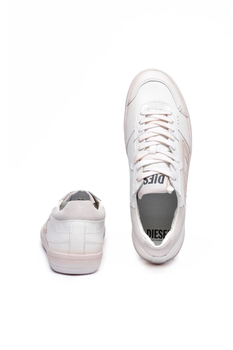 Leather Sneakers - White