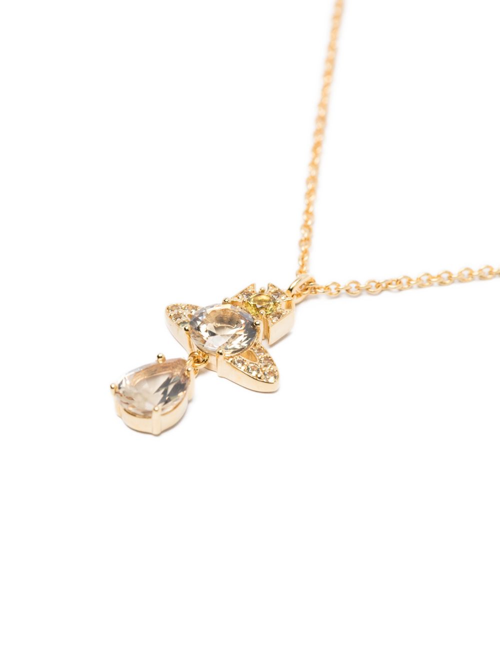 Gold-Tone Pendant Necklace