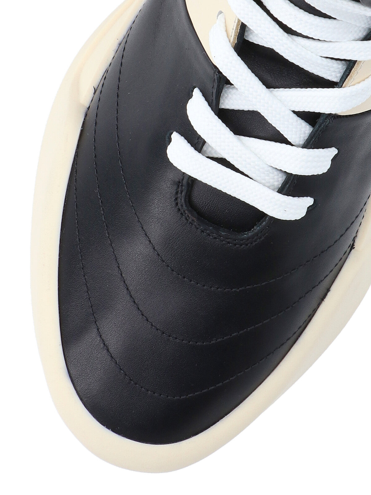 "Basketball" High-Top Sneakers – Black