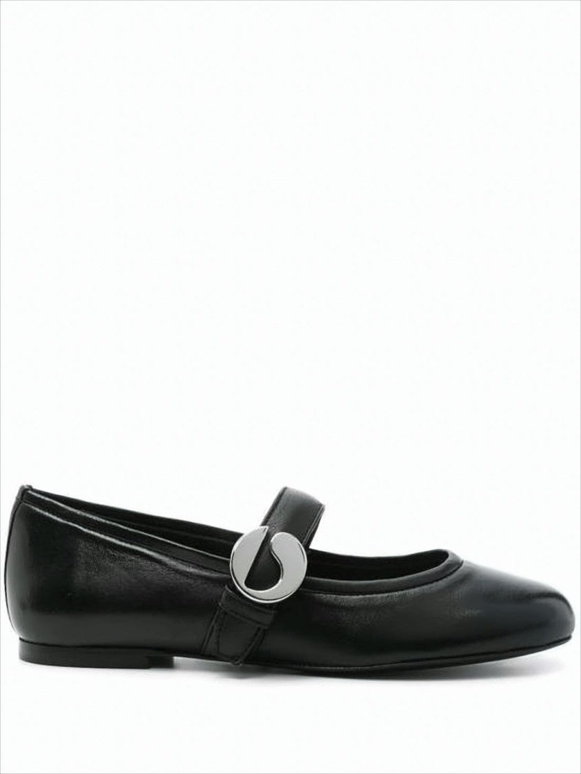 Smooth Leather Flats