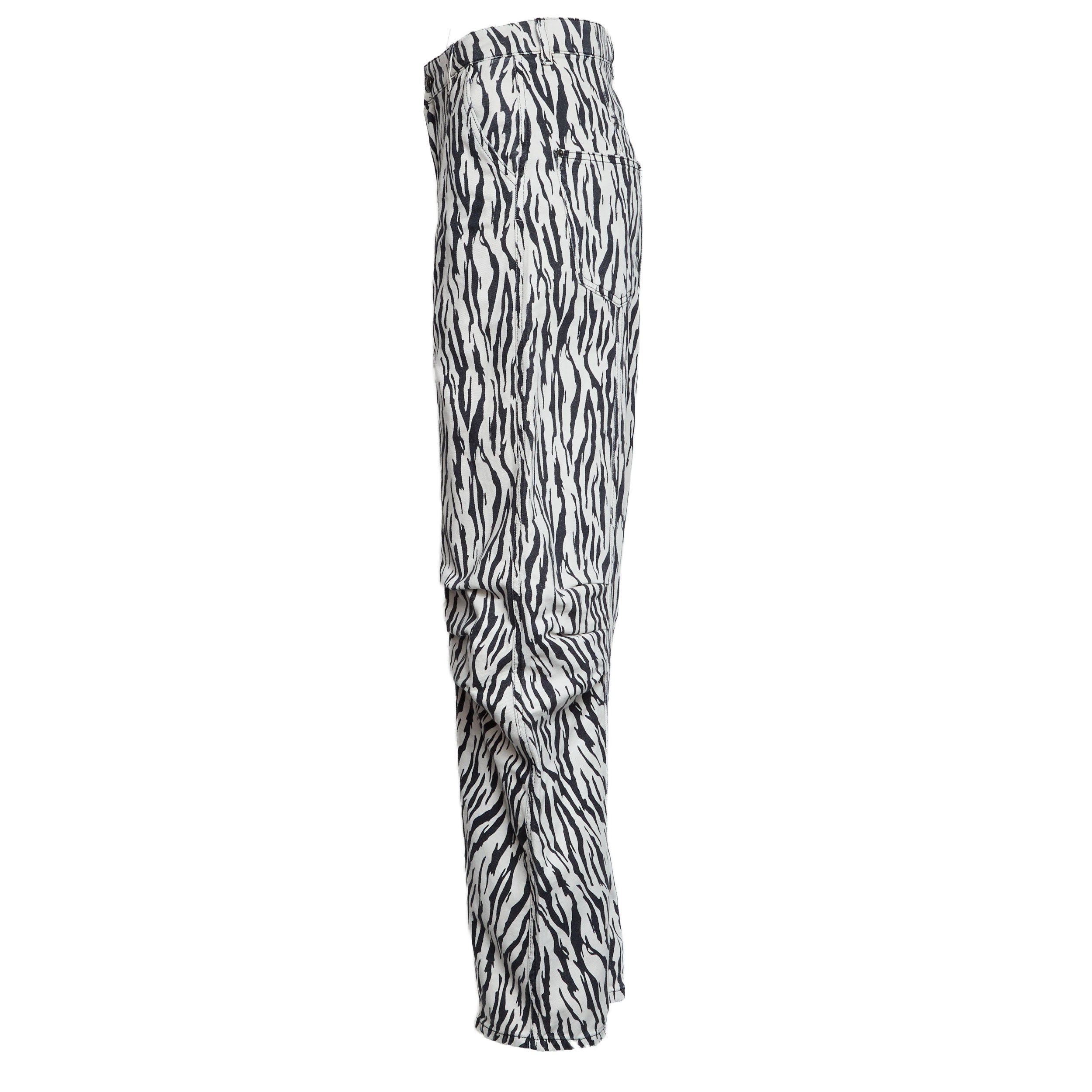Cassandria Printed Twill Cargo Pants