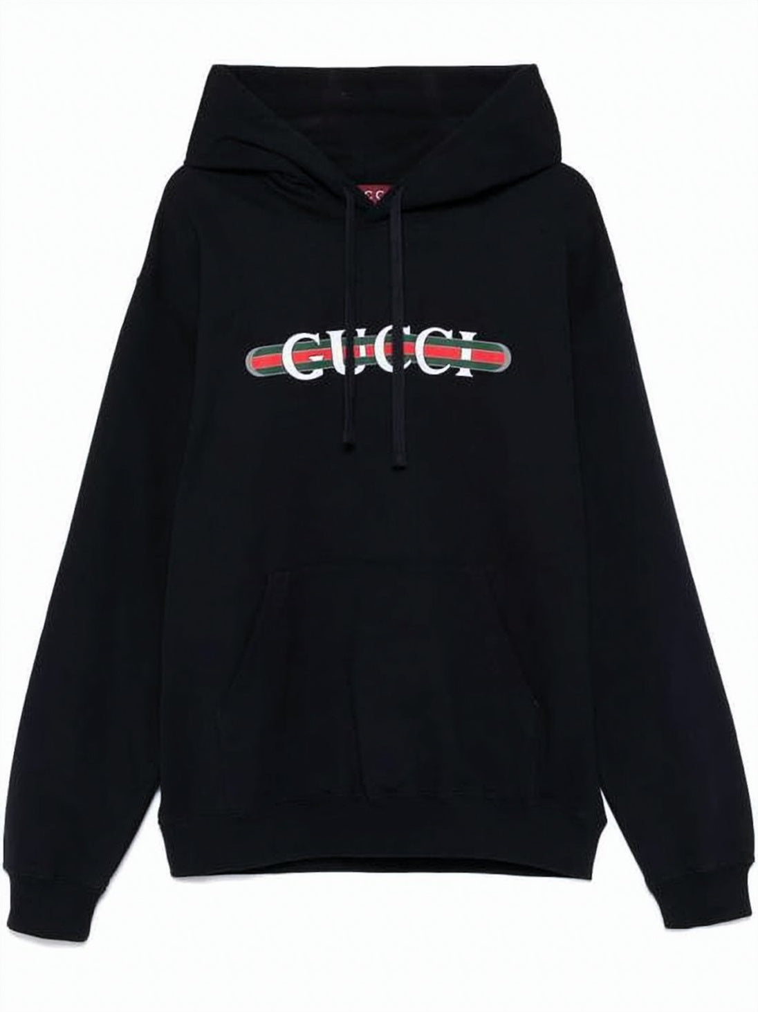 Cotton Jersey Hoodie with Bold Logo
