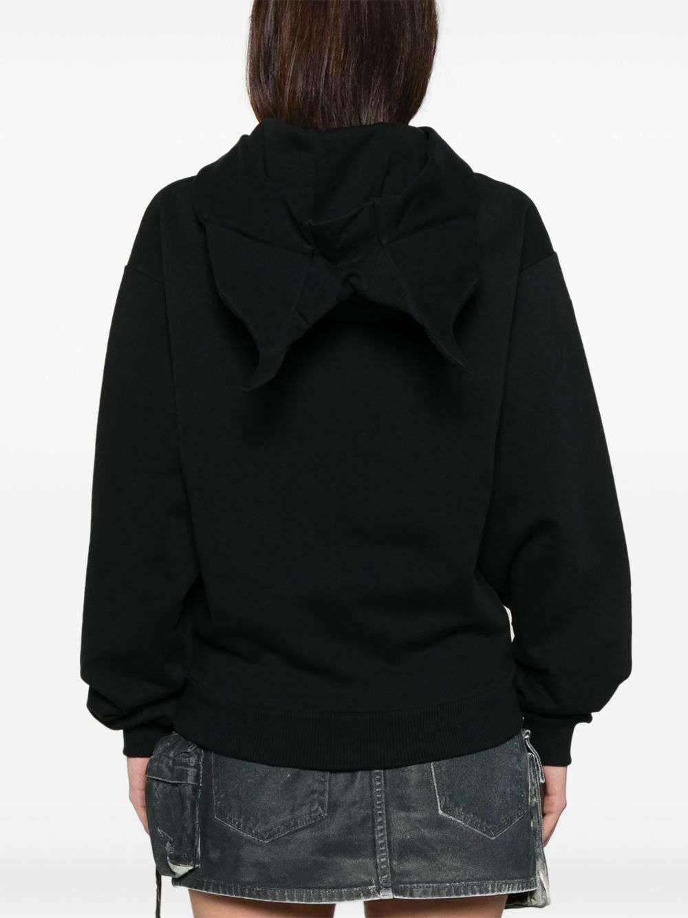 Hooded Black Sweatshirt