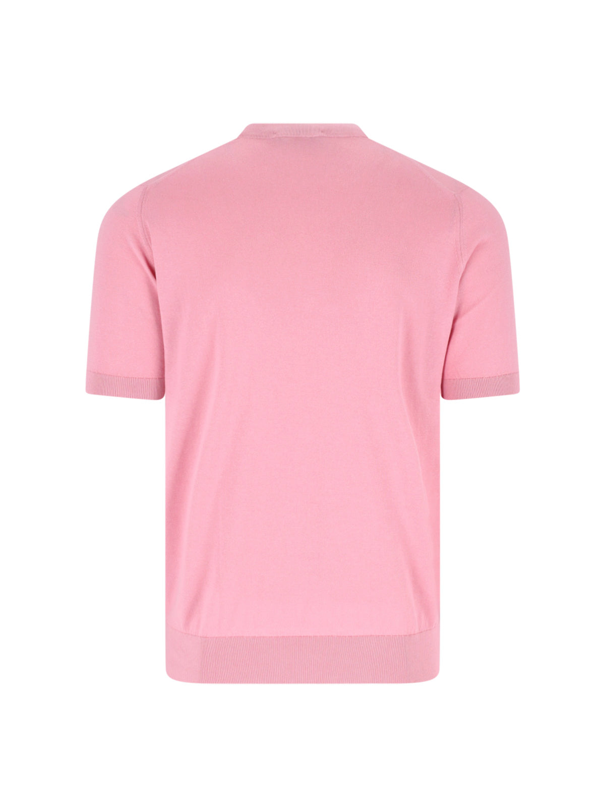 Pink Kempton Sea Island Cotton T-shirt