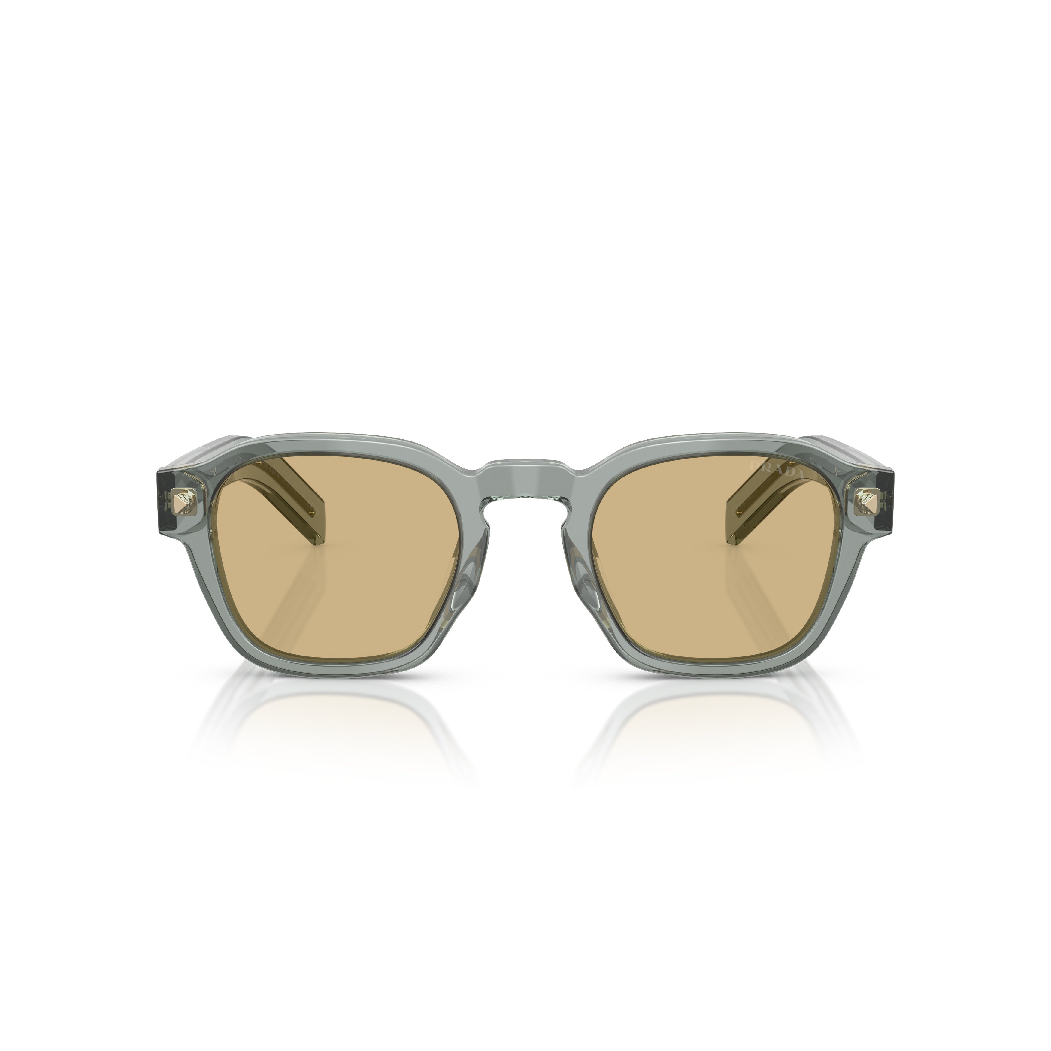 0pr A16s Translucent Acetate Square Sunglasses