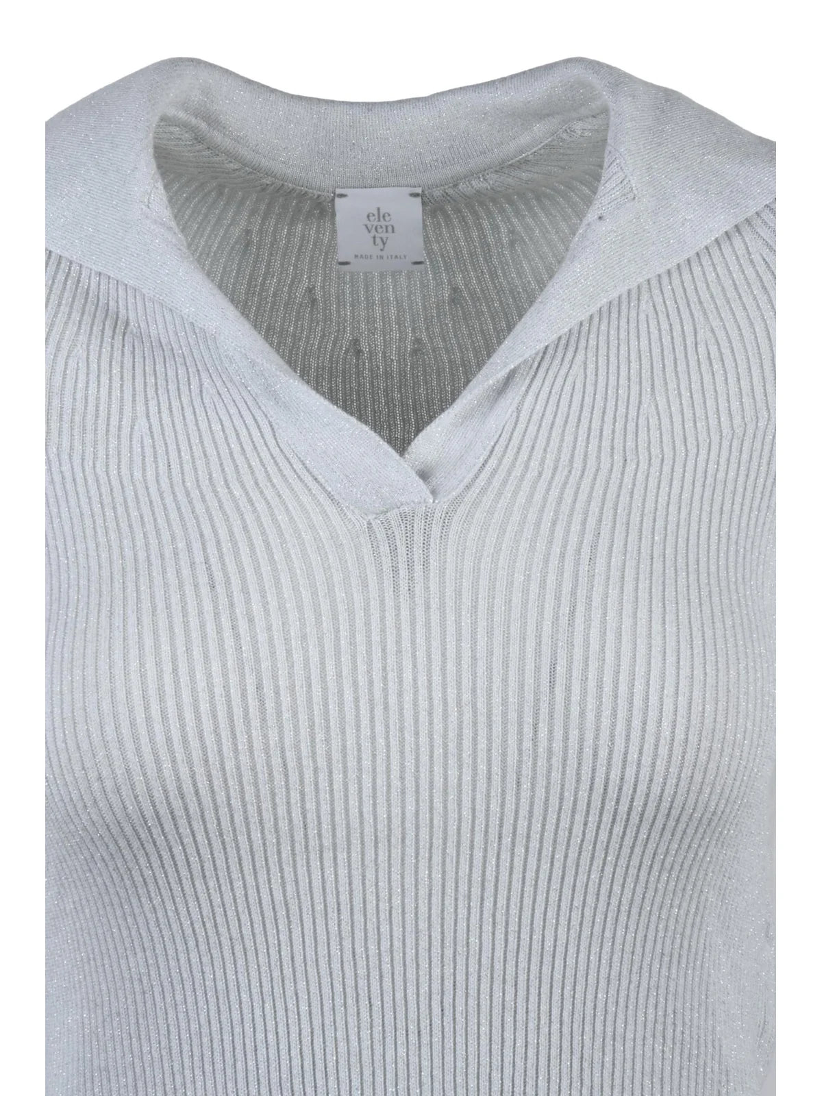 Light Grey Cotton Polyester Polyamide Polo Shirt
