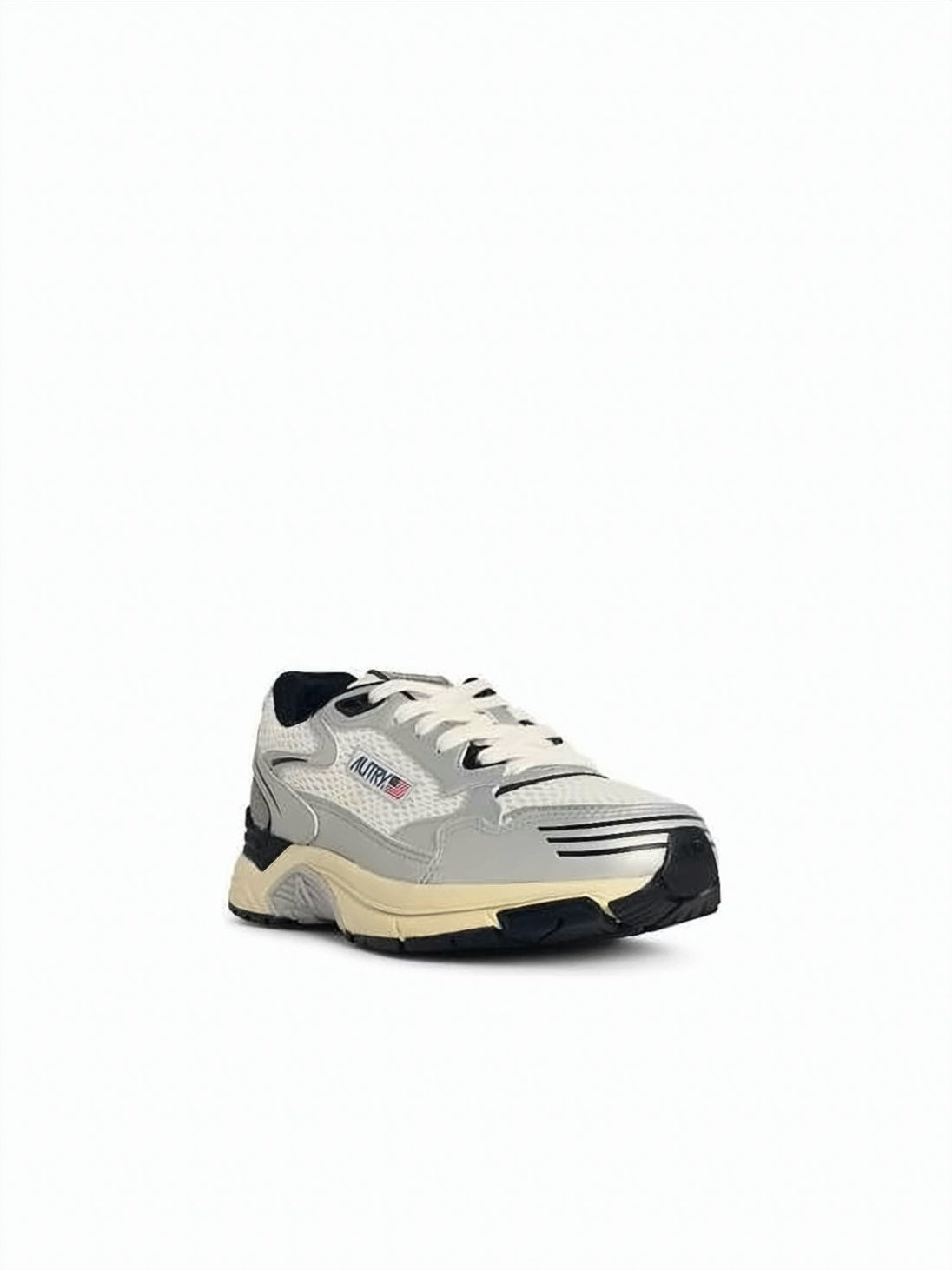 Layered Sneaker With Textured Upper