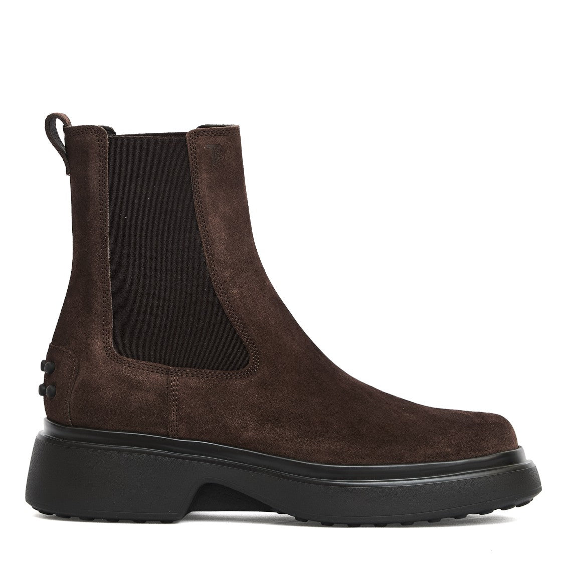 Brown Suede Chelsea Boots