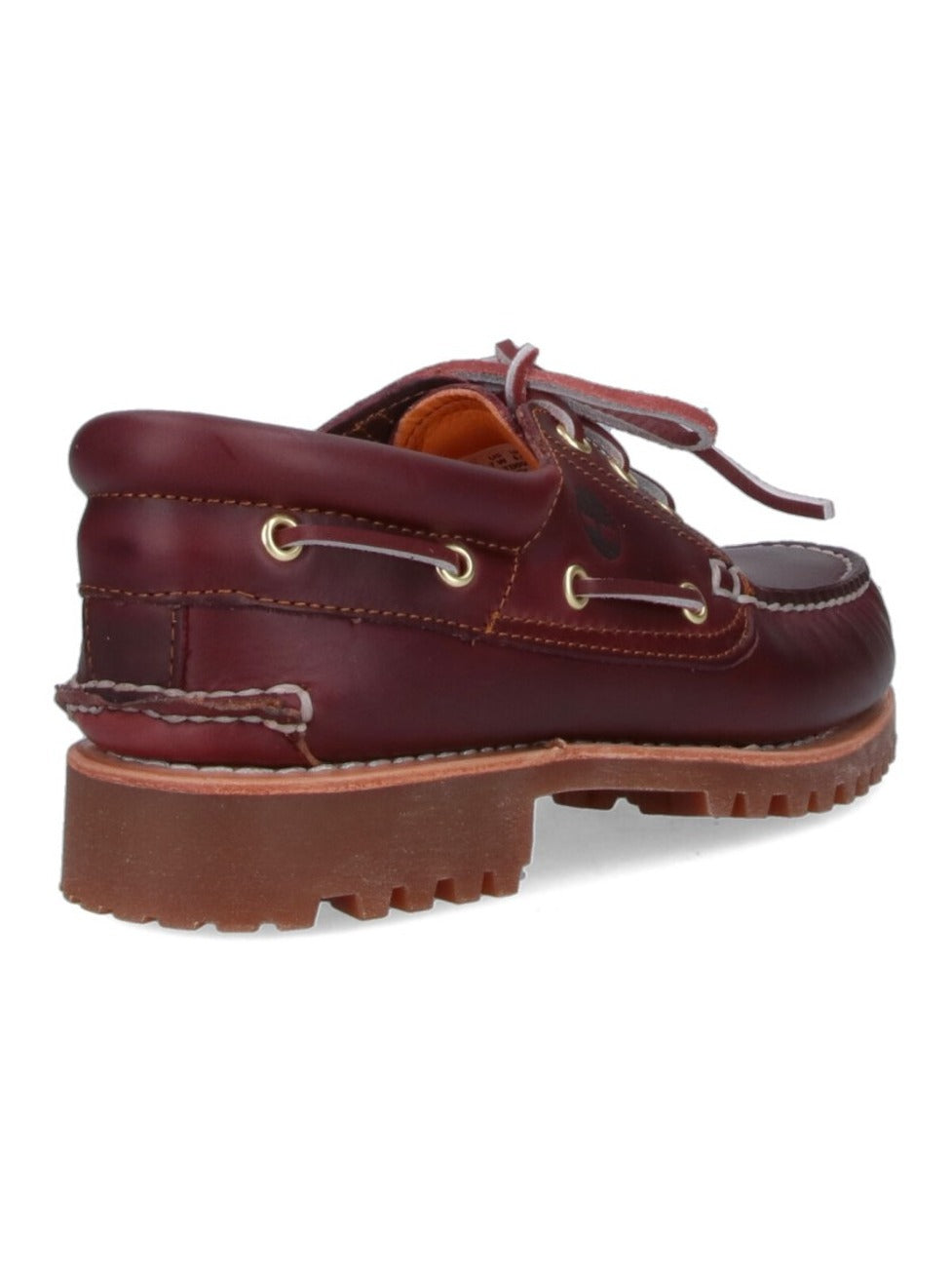 Bordeaux Leather Slip-On Moccasins