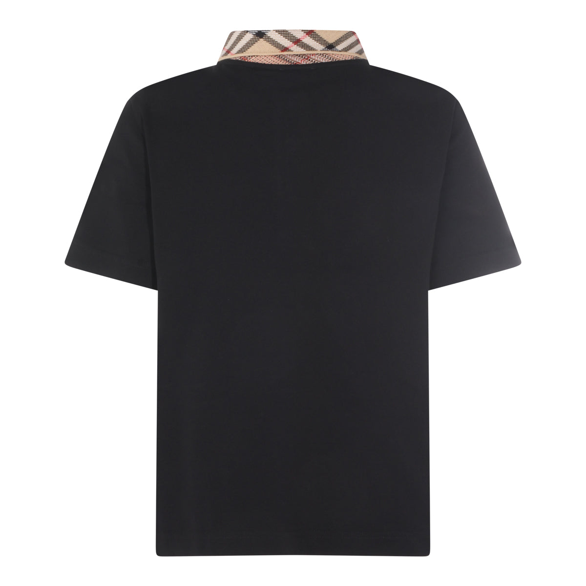 Check Collar Polo Shirt