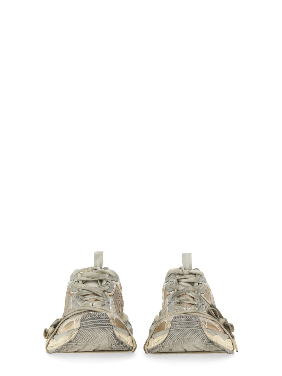 Chunky Oversized Sneakers with Layered Construction