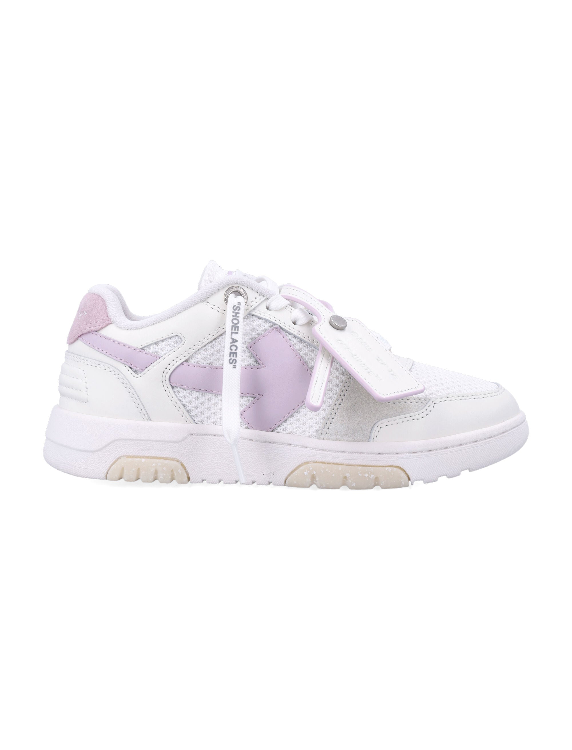 Slim Out Of Office White Lilac Sneakers