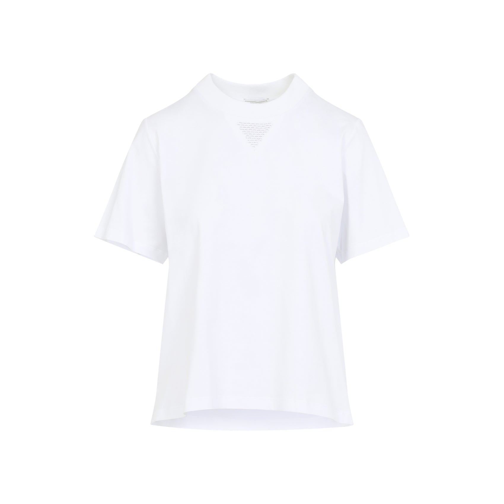 Short-Sleeve T-Shirt With Subtle Mesh Detail