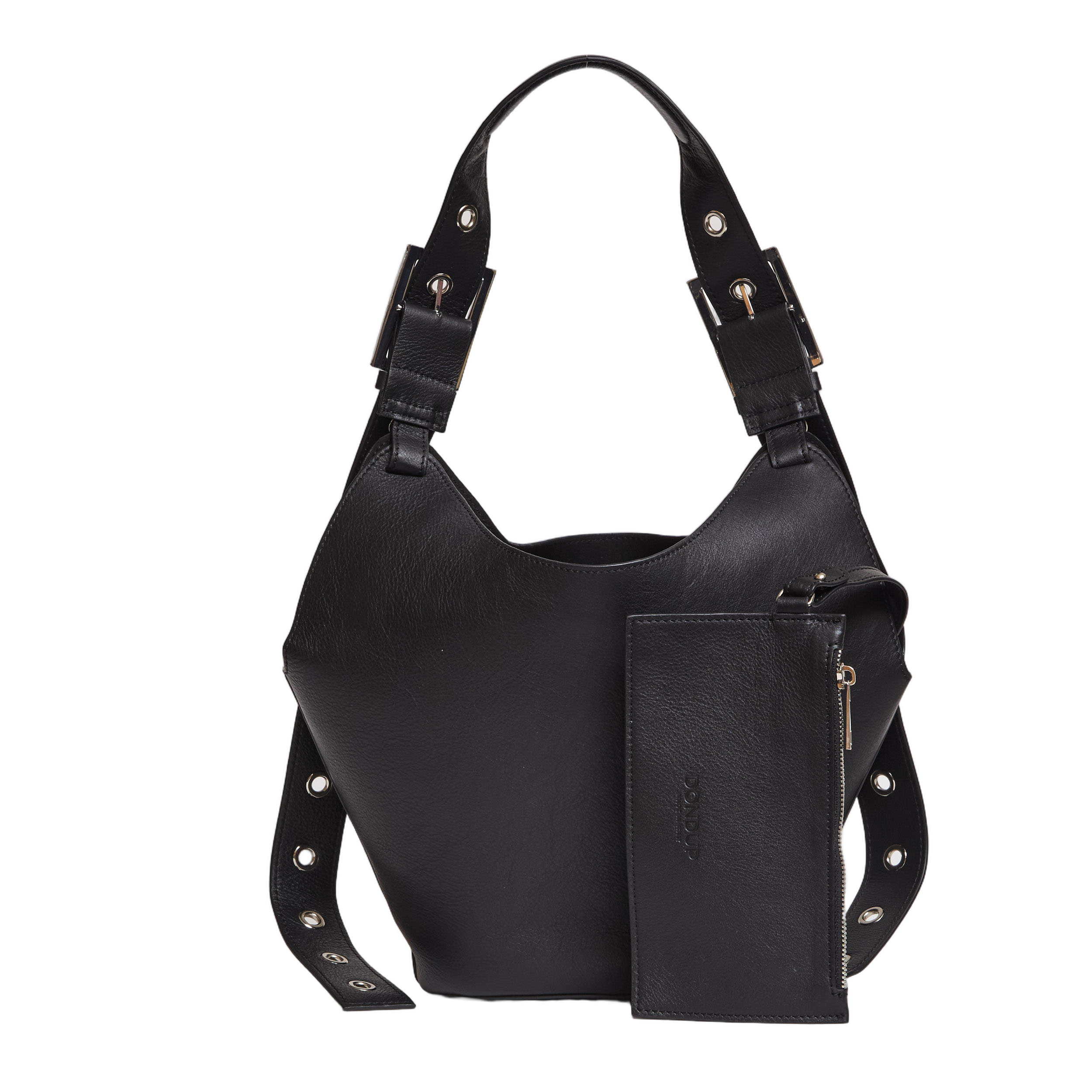Leather Small Hobo Bag
