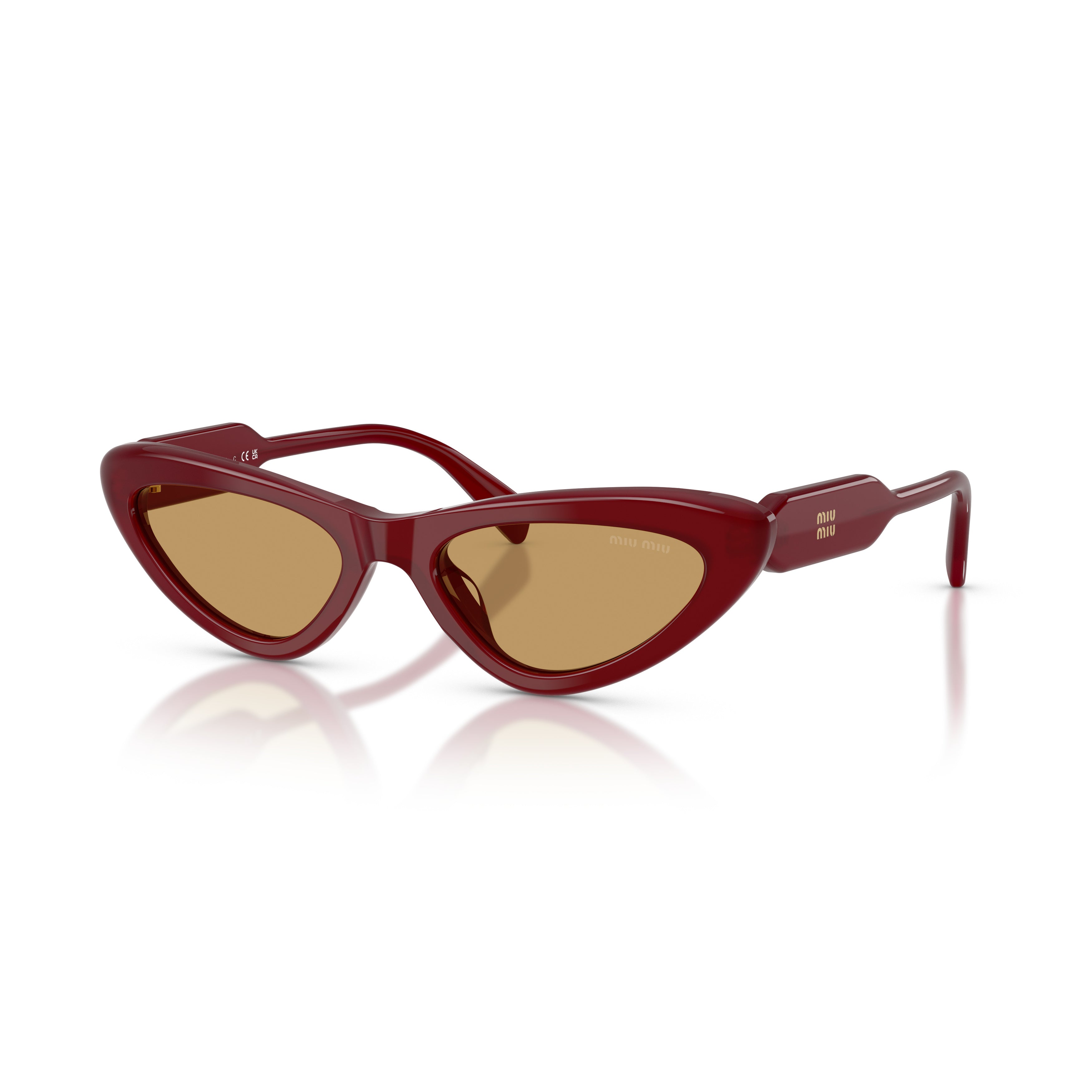0mu B11su Bold Cat-Eye Sunglasses