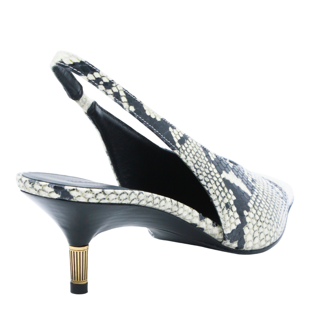 Refined Pointed Toe Slingback Heels