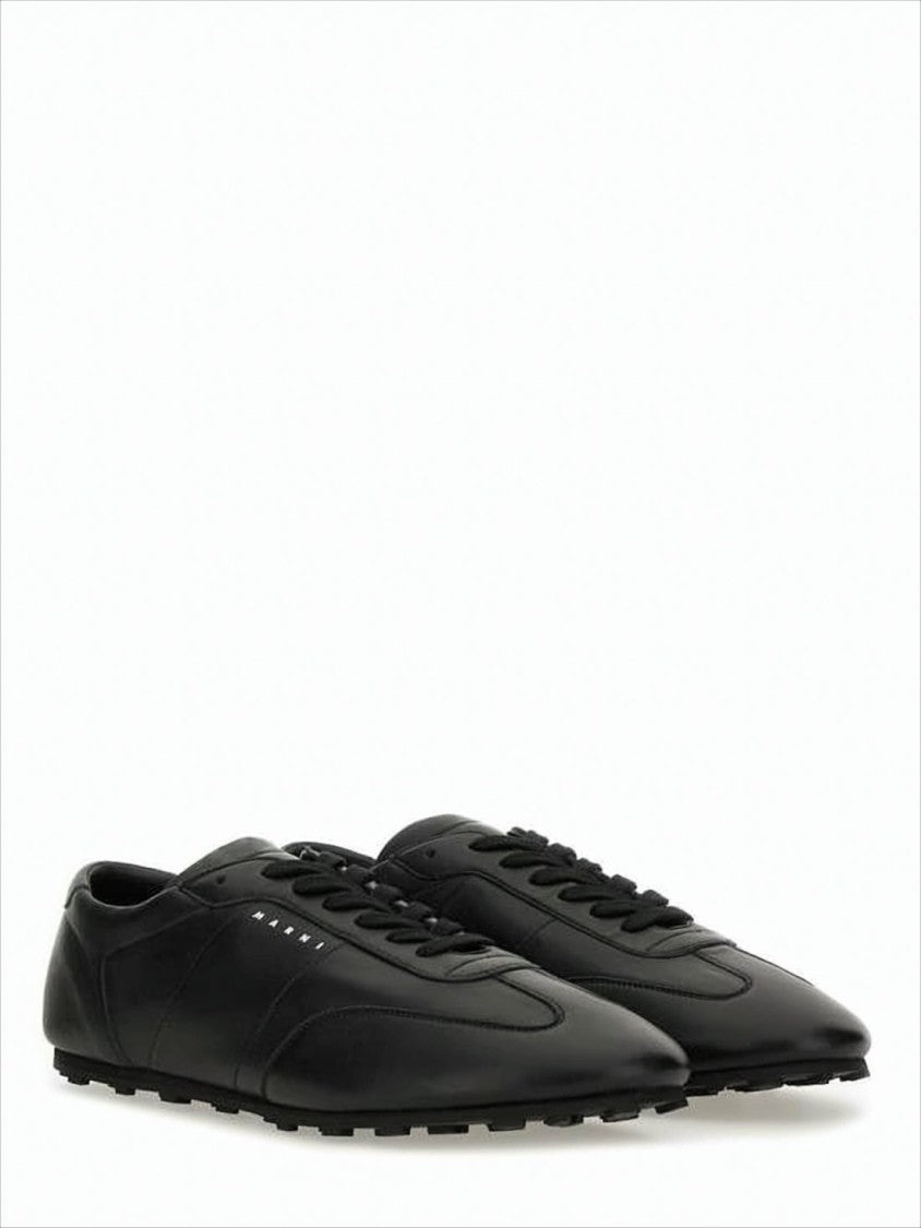 Low-Profile Nappa Leather Sneakers