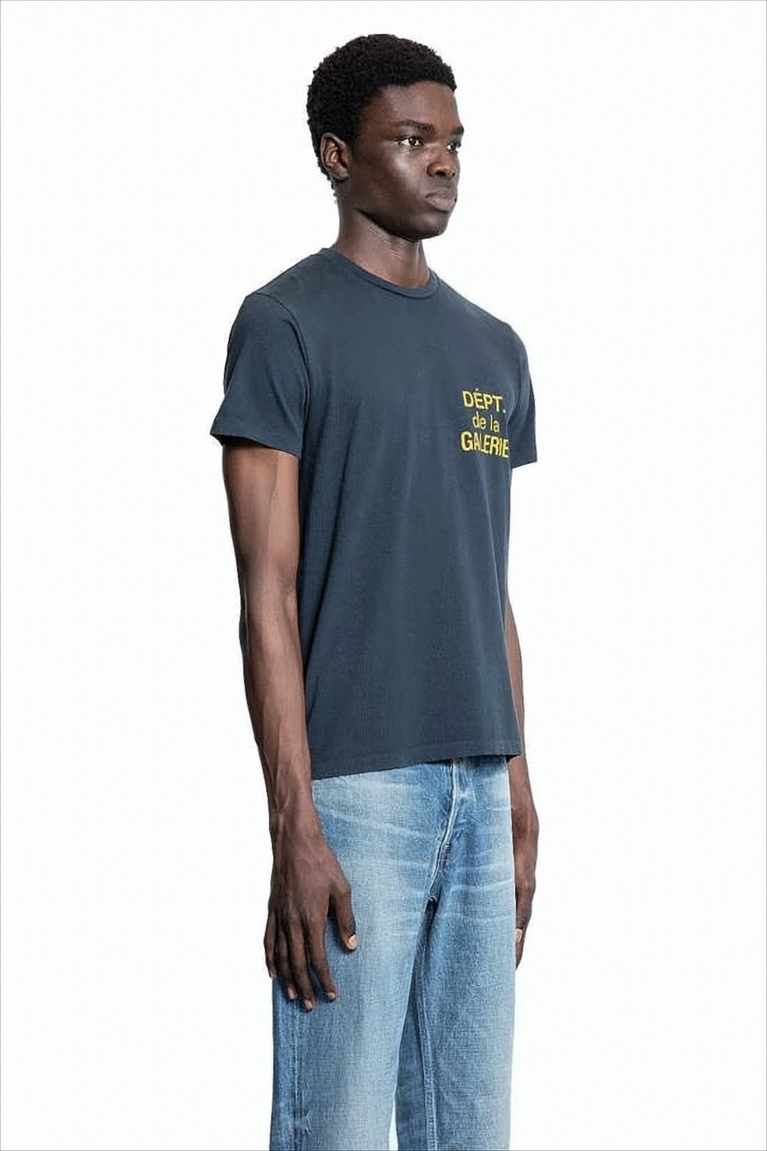 Relaxed Fit Crew Neck Tee
