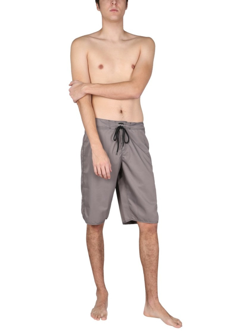 Knee-Length Swimwear With Front Lace Closure