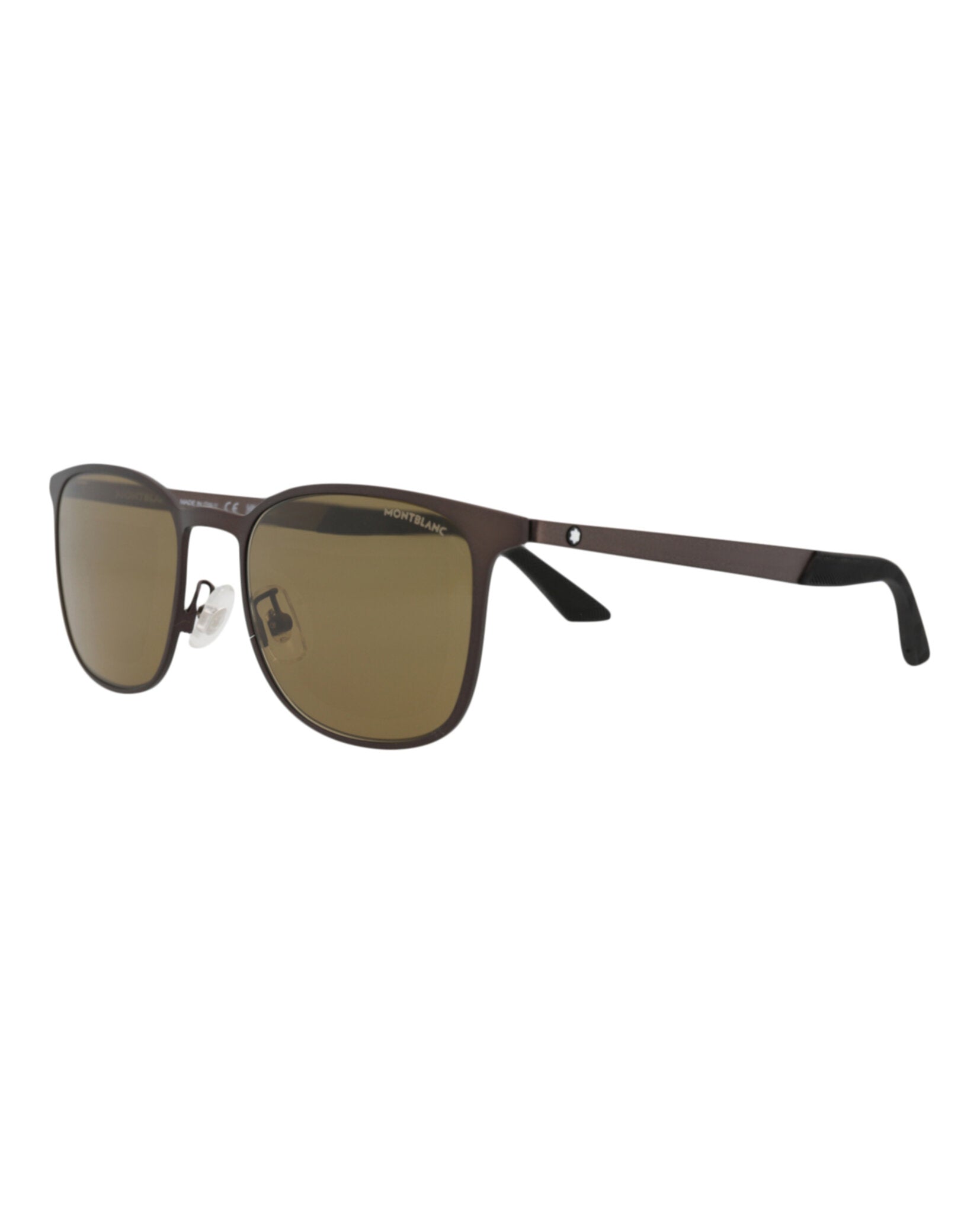 Square-Frame Metal Sunglasses