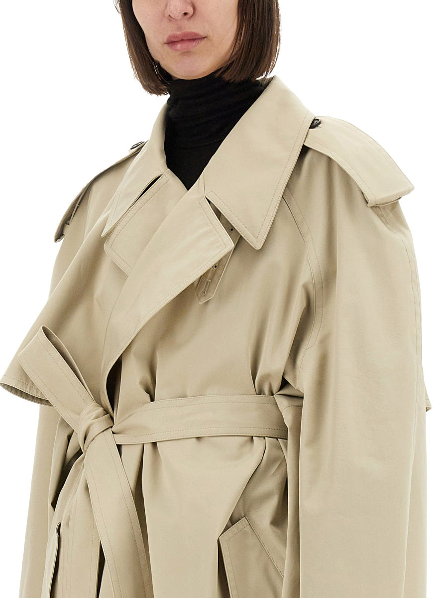 Cropped Trench Coat