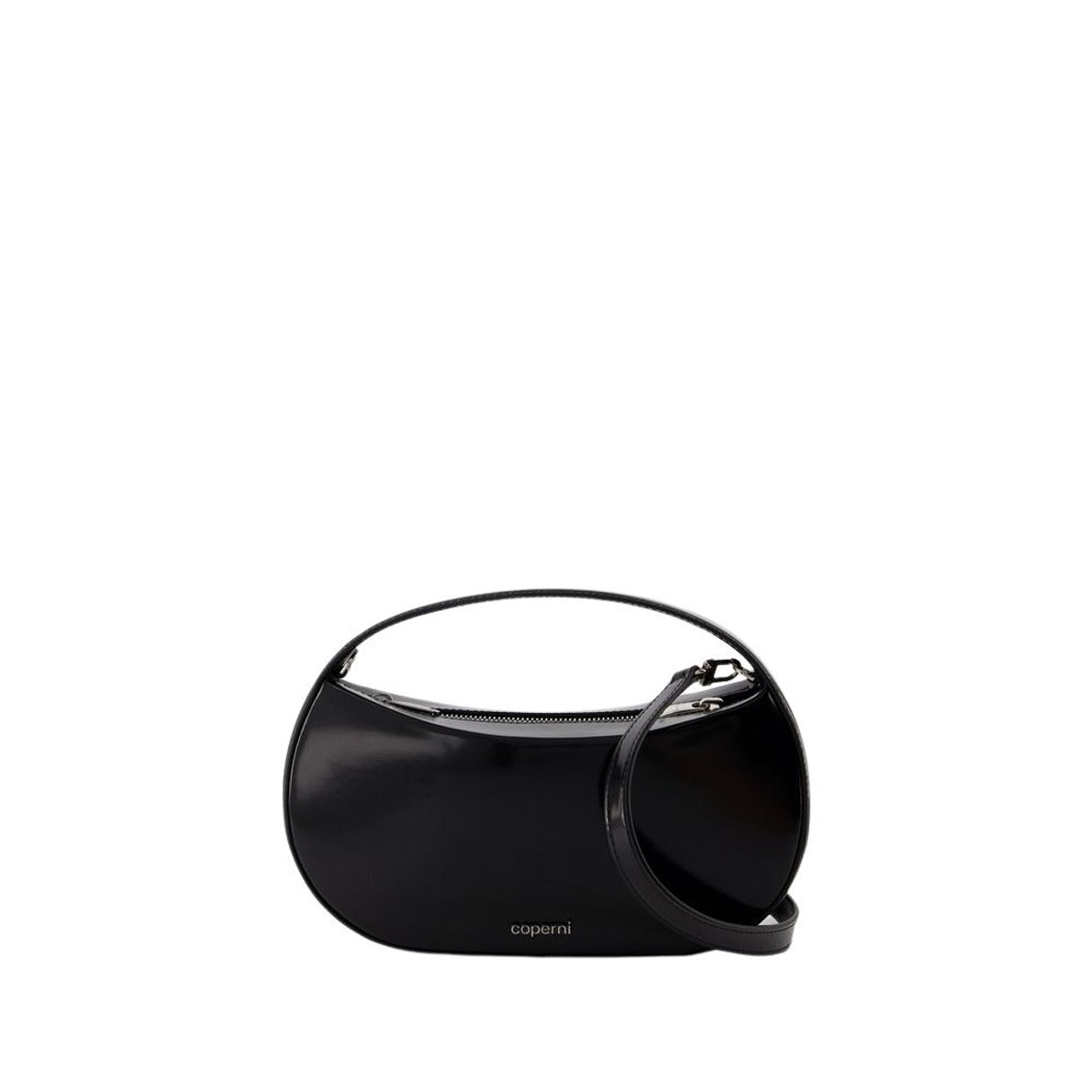 Small Sound Swipe Bag - Leather - Black