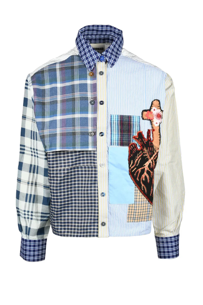 Patchwork Shirt - Multicolor